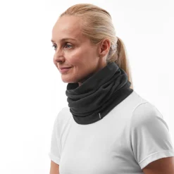 Stretch Microgrid Necktube Black