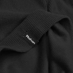Stretch Microgrid Necktube Black