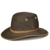 Tilley Twc7 Medium Curved Brim Outback Hat Olive