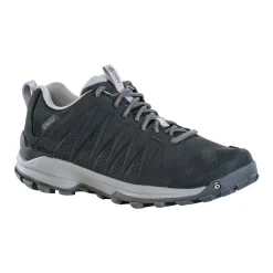 Women'S Oboz Sypes Low Leather B Dry - Wide Black Sea