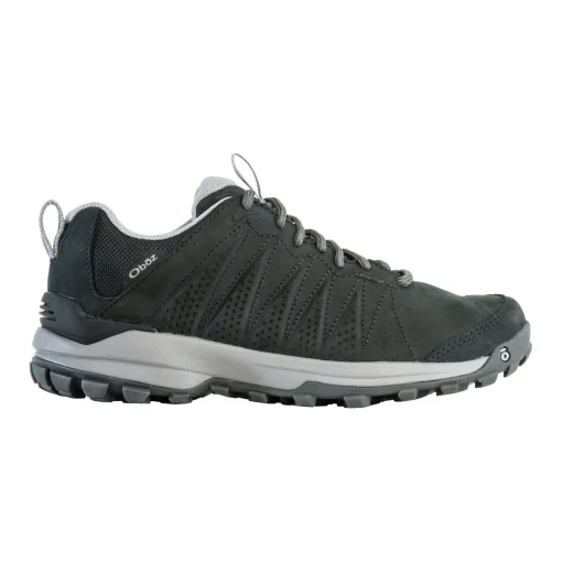 Women'S Oboz Sypes Low Leather B Dry - Wide Black Sea