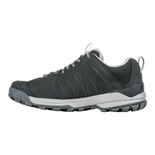 Women'S Oboz Sypes Low Leather B Dry - Wide Black Sea