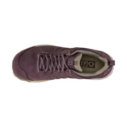 Women'S Oboz Sypes Low Leather B Dry Waterproof Shoes Desert Plum
