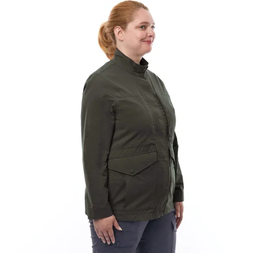 Women'S Pioneer Jacket Dark Olive Brown
