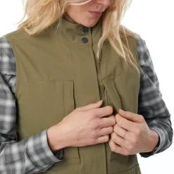 Women'S Pioneer Vest Umber Green