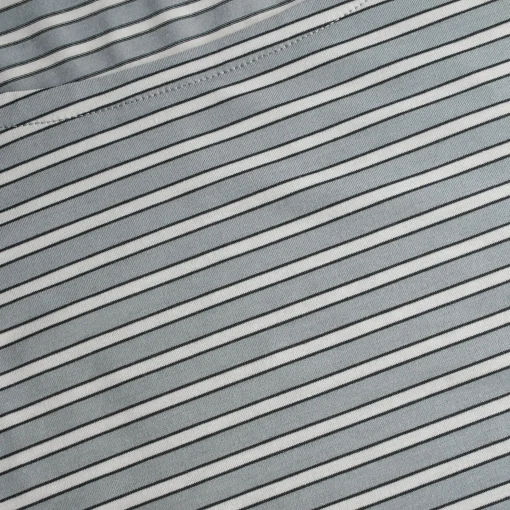 Women'S Shoreline Long Sleeve Top Haze Grey/Ecru Stripe
