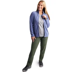 Women'S Stretch Bags Trousers Park Green