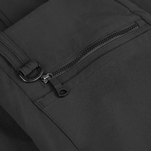 Women'S Stretch Bags Trousers Black