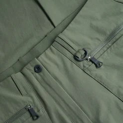 Women'S Stretch Bags Trousers Park Green