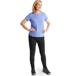 Women'S Vela Hiking Trousers Black