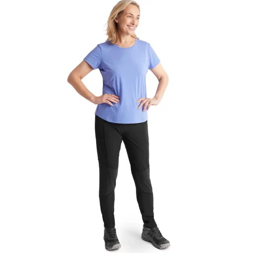 Women'S Vela Hiking Trousers Black